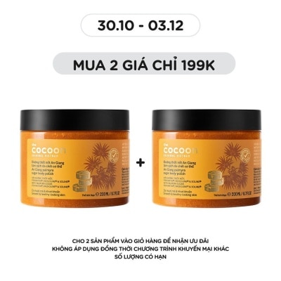 COCOON Tẩy Da Chết Cocoon Đường Thốt Nốt An Giang 200ml