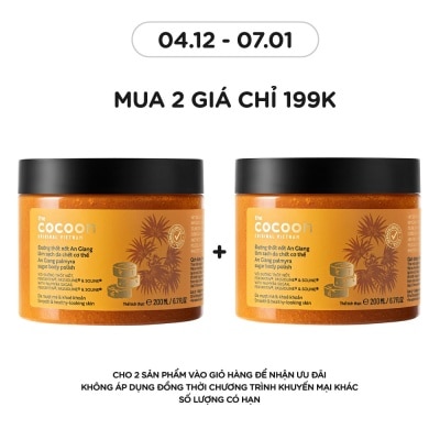 COCOON Tẩy Da Chết Cocoon Đường Thốt Nốt An Giang 200ml