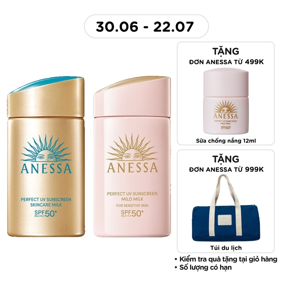 Combo Sữa Chống Nắng Anessa 60ml x 2
