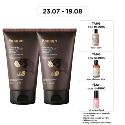 COCOON - Combo Cocoon Face Polish Dak Lak Coffee 150ml x2 image