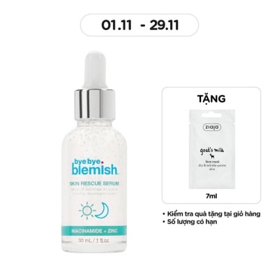 BYE BYE BLEMISH Tinh Chất Dưỡng Da Bye Bye Blemish Skin Rescue Serum 30ml