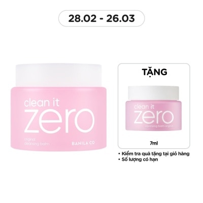 BANILA CO Sáp Tẩy Trang Banila Co Clean It Zero Original Cleansing Balm 180ml