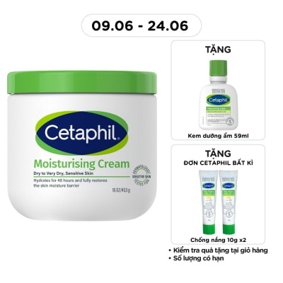CETAPHIL - Kem Dưỡng Ẩm Cetaphil Moisturizing Cream 453g