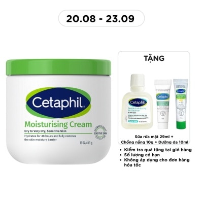 CETAPHIL - Kem Dưỡng Ẩm Cetaphil Moisturizing Cream 453g image