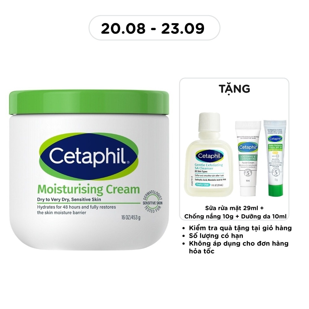 Kem Dưỡng Ẩm Cetaphil Moisturizing Cream 453g image