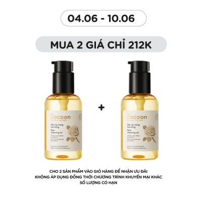 COCOON - Rose Cleansing Oil 140ml