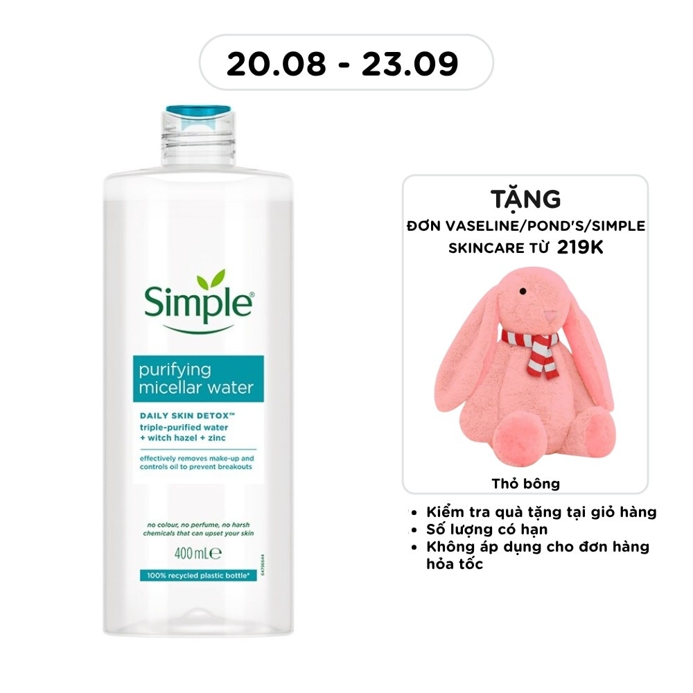Purifying Micellar Water 400ml image