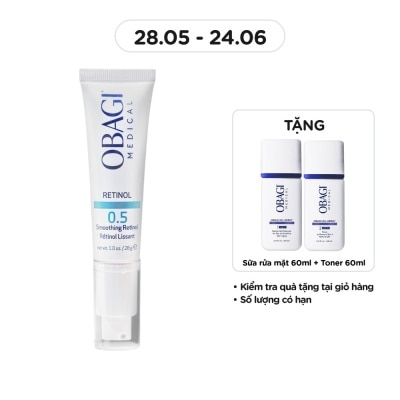 OBAGI - Kem Dưỡng Ẩm & Giảm Nếp Nhăn Obagi Retinol 0.5 Cream 28g