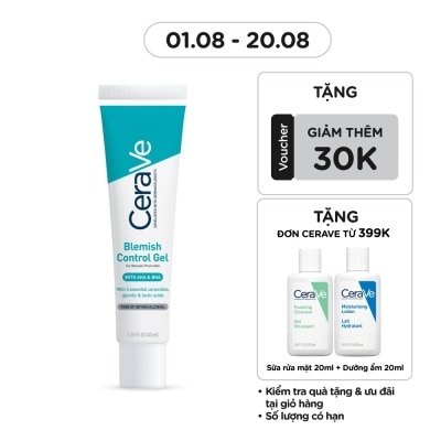 CERAVE Gel Cerave Giảm Mụn Và Thâm Mụn Blemish Control Gel 40ml