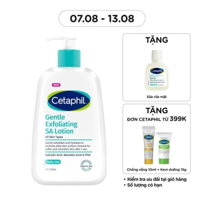 CETAPHIL Sữa Dưỡng Ẩm Cetaphil Gentle Exfoliating SA Lotion 236ml
