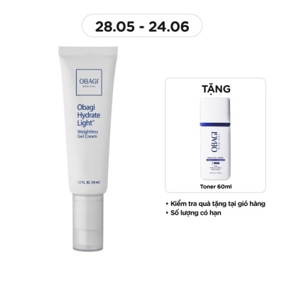 OBAGI - Kem Dưỡng Ẩm Obagi Medical Hydrate Light Weightless Gel Cream 50ml