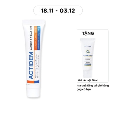 ACTIDEM Gel Giảm Mụn Mờ Thâm Actidem Derma Extra Gel 18g