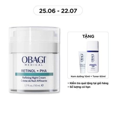 OBAGI - Medical Retinol + PHA Refining Night Cream 50ml