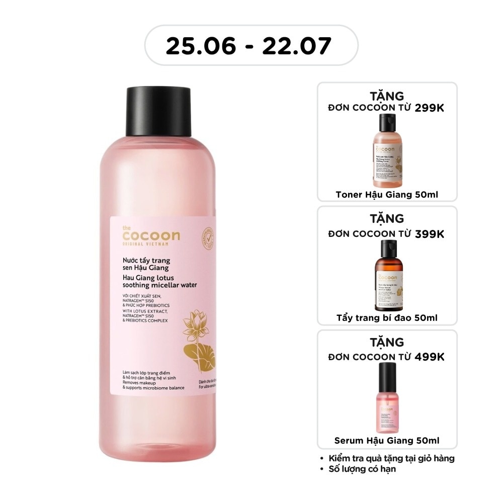 Hau Giang Lotus Micellar Water 500ml