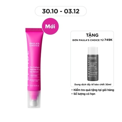 PAULA'S CHOICE Tinh Chất Dưỡng Mắt Paula’s Choice Pro-Collagen Peptide Firming Eye Serum 15ml