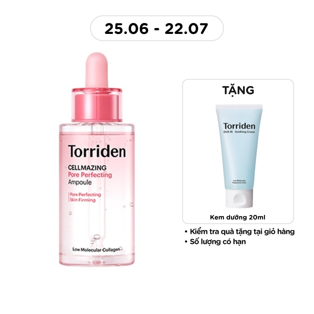 Tinh Chất Torriden Cellmazing Pore Perfecting Ampoule 30ml