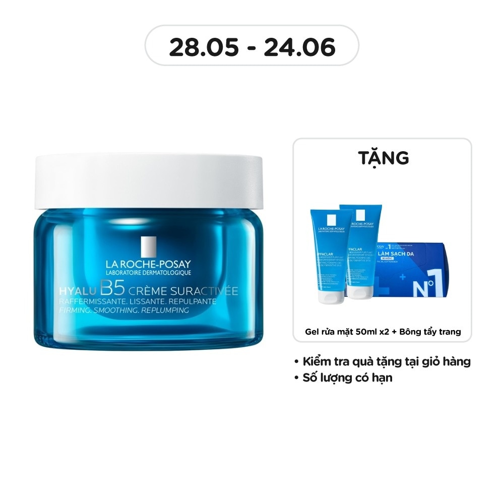 Kem Dưỡng Ẩm La Roche-Posay Hyalu B5 Suractivated Cream 50ml