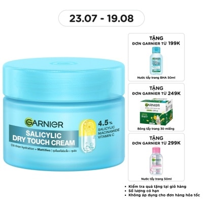 GARNIER - Salicylic Dry Touch Cream 30ml image