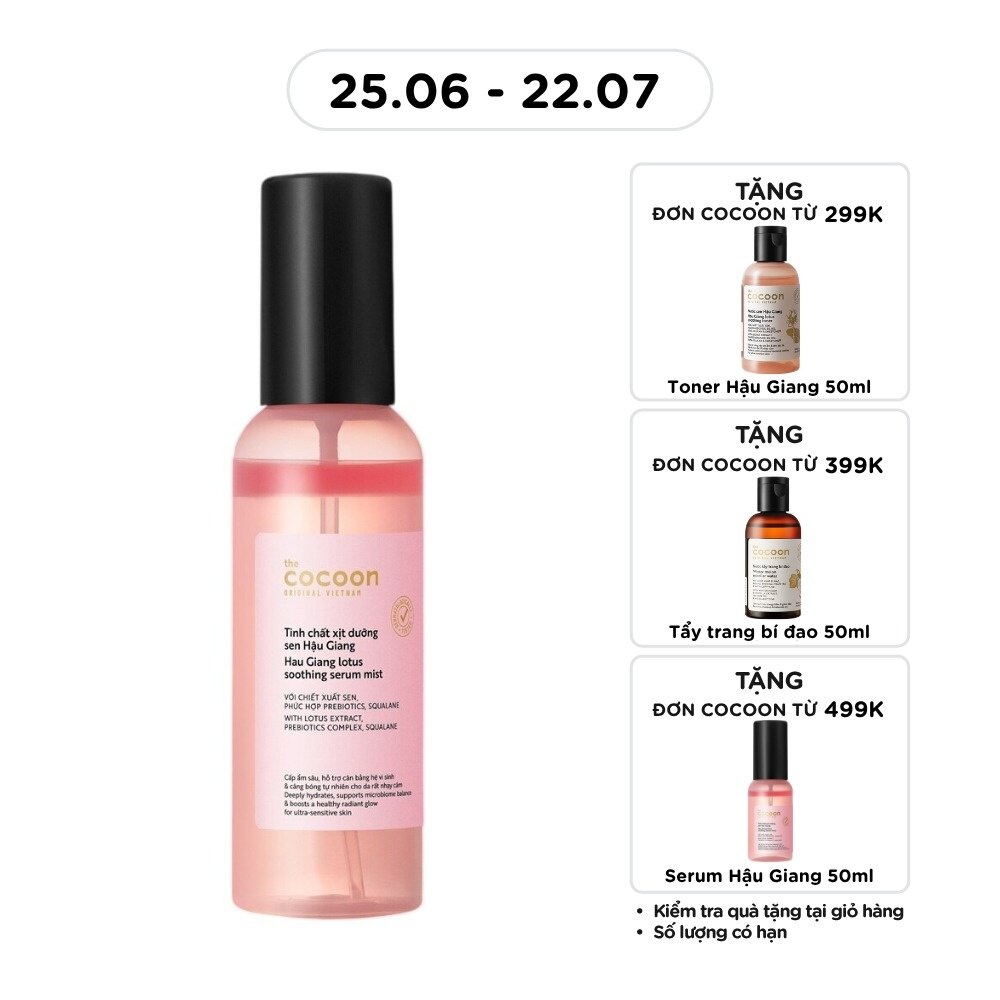 Hau Giang Lotus Smoothing Serum Mist 100ml