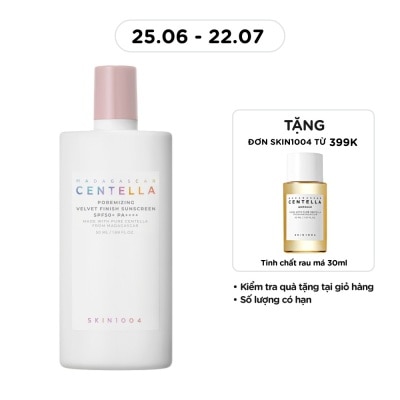 SKIN1004 - Kem Chống Nắng Skin1004 Madagascar Centella Poremizing Velvet Finish Sunscreen SPF50+ PA++++ 50ml