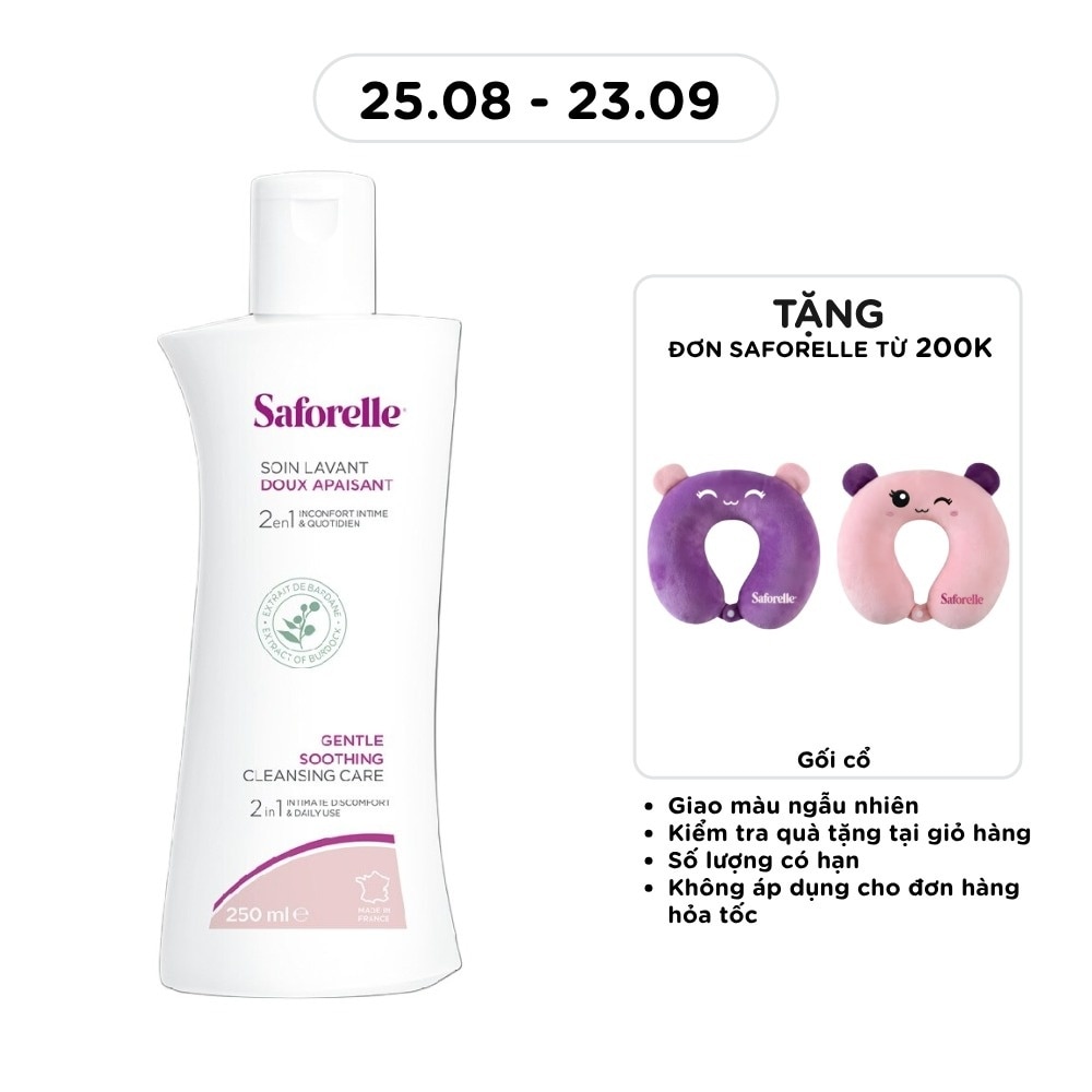 Dung Dịch Vệ Sinh Phụ Nữ Saforelle Soin Lavant Doux Apaisant 250ml image