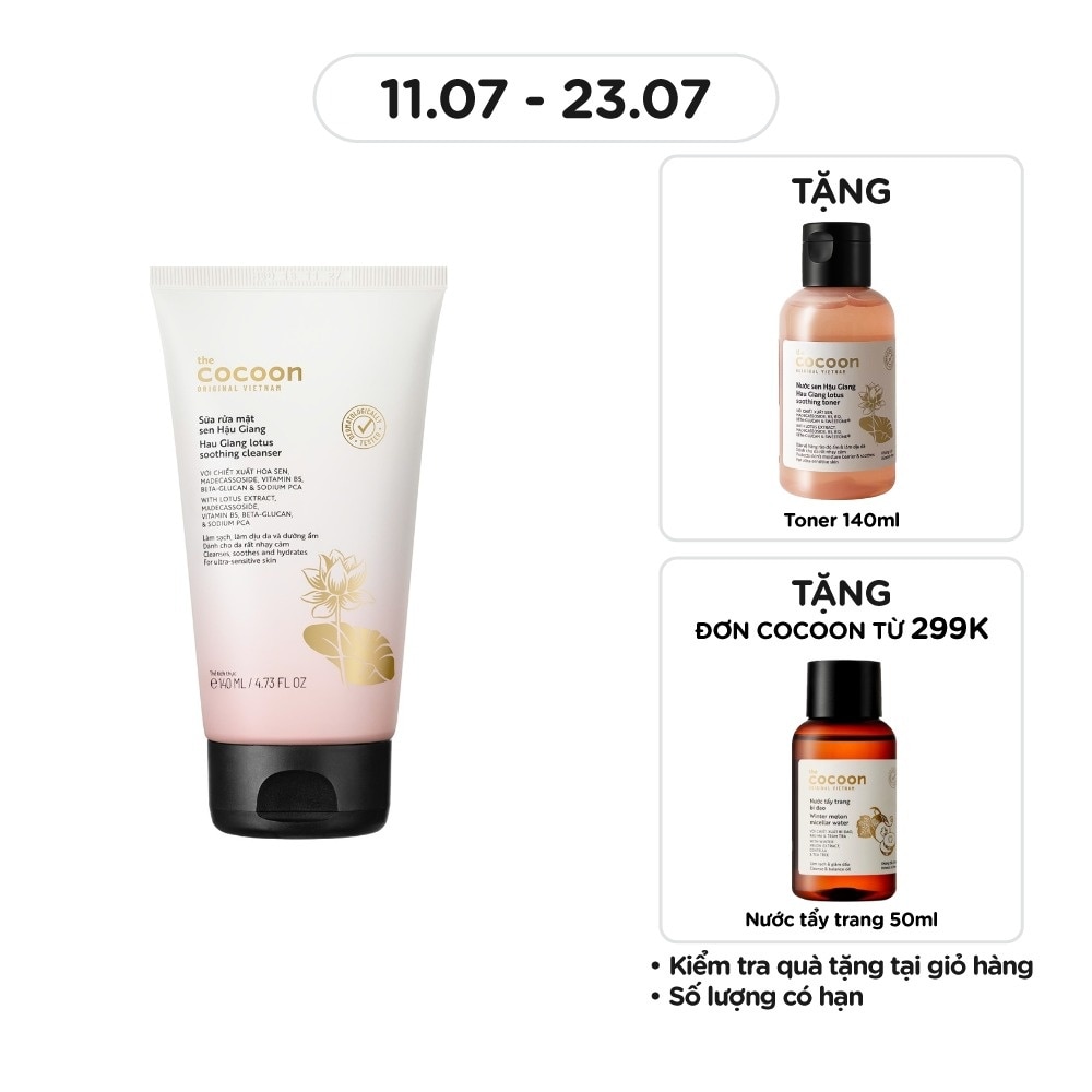 Lotus Hau Giang Facial Cleanser 140ml