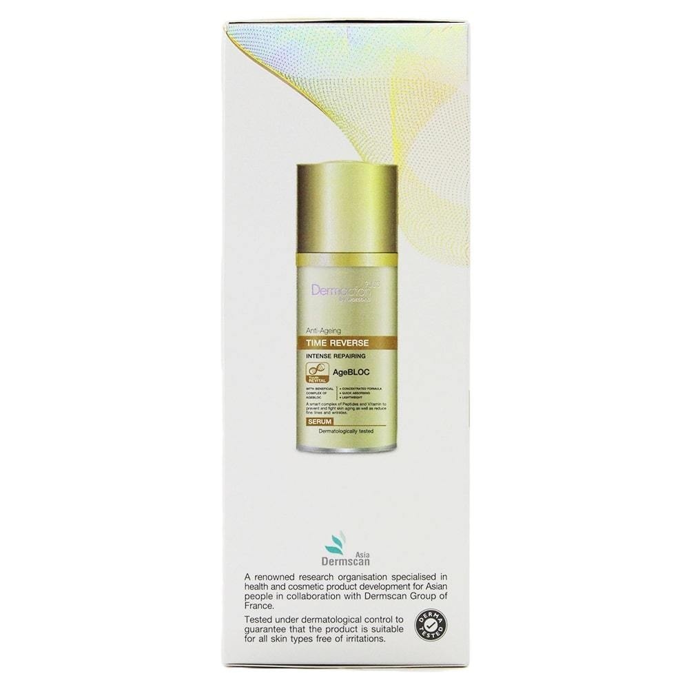 Serum Dermaction Plus By Watsons Anti-Ageing Time Reverse Intense Repairing Tái Tạo Da lão Hóa 30ml