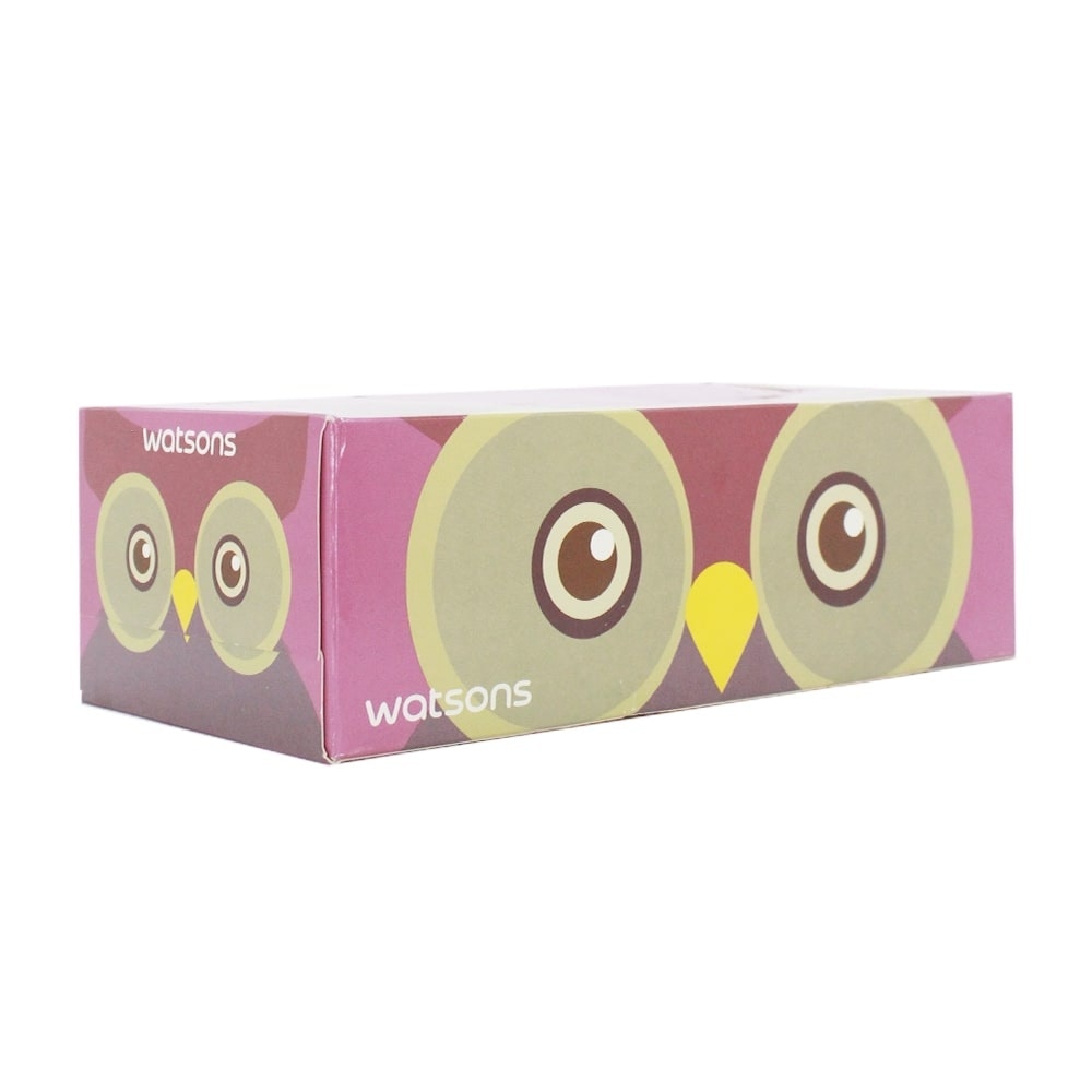 Velvety Soft Box Tissues Parrot & Owl 3Ply 100 Sheets (Random Pattern Delivery)