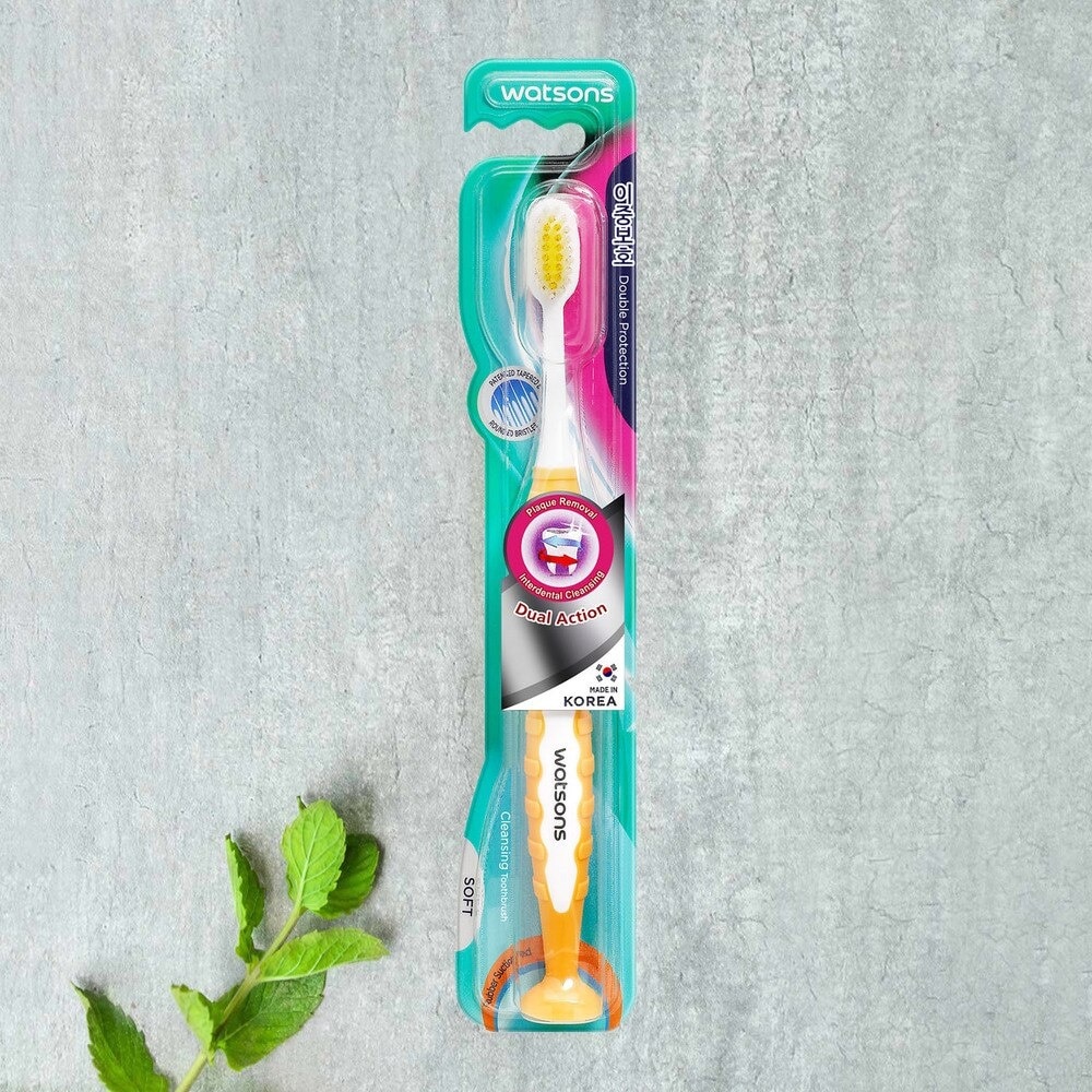 Double Protection Dual Action Toothbrush 1s