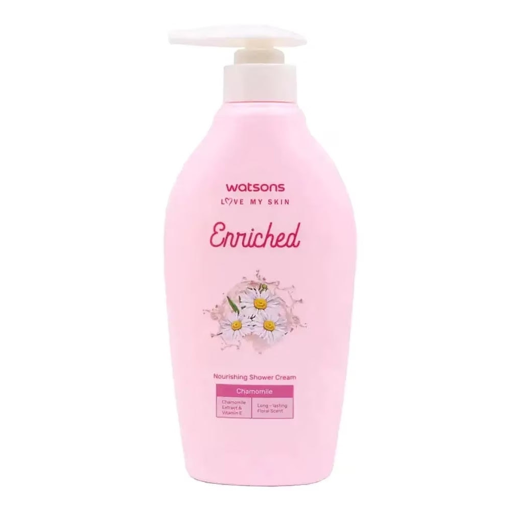 Kem Tắm Watsons Enriched Chamomile Nourishing Shower Cream 400ml