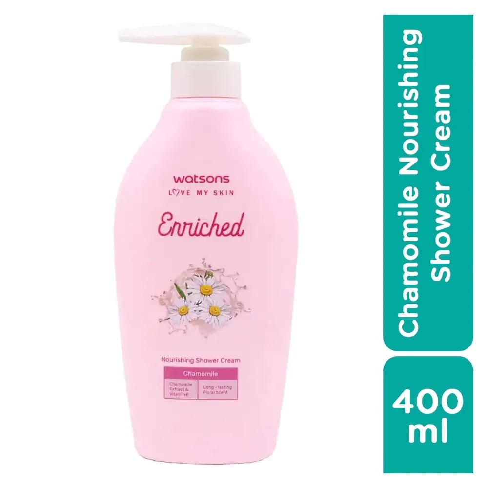 Love My Skin Enriched Chamomile Nourishing Shower Cream 400ml