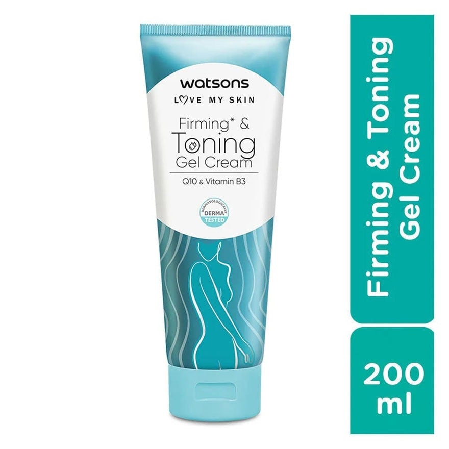 Kem Tan Mỡ Watsons Firming & Toning Gel Cream Giúp Làm Săn Chắc & Trắng Da 200ml