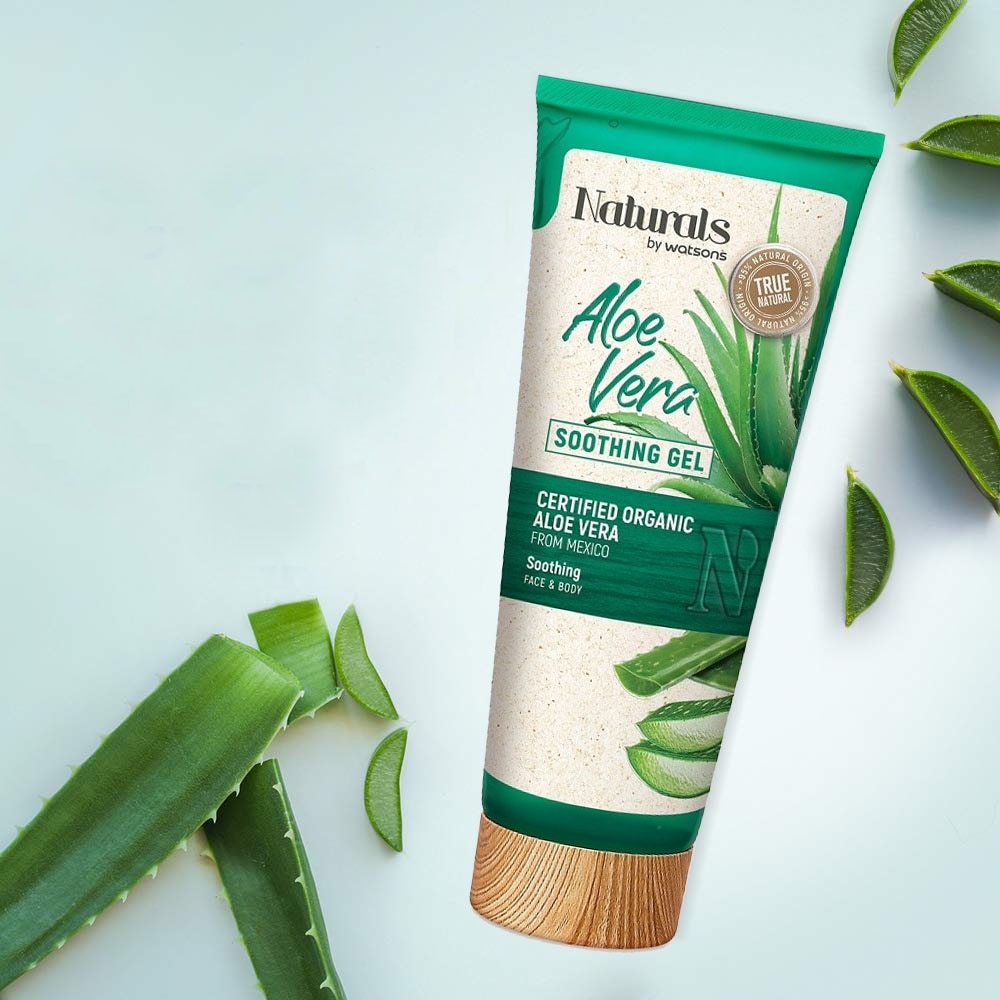 True Natural Aloe Vera Face & Body Soothing Gel 200ml