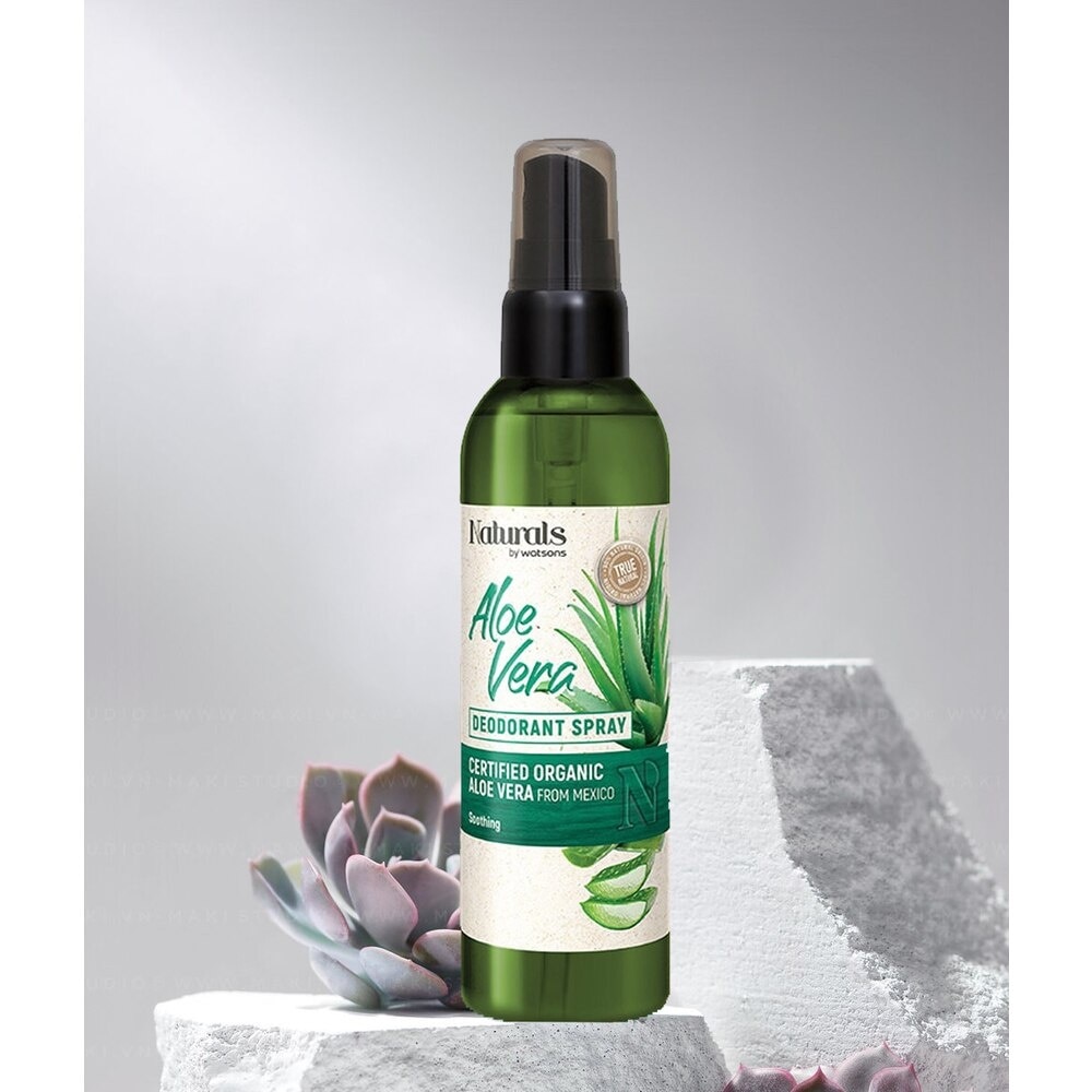 True Natural Aloe Vera Deodorant Spray 120ml