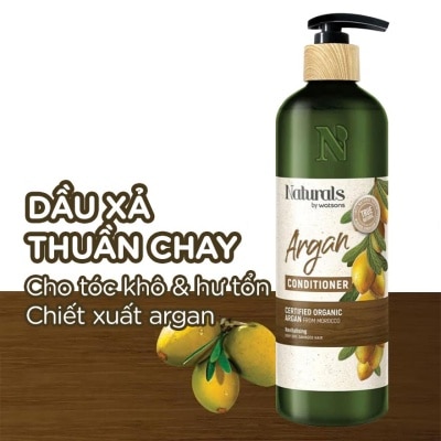 NATURALS BY WATSONS True Natural Argan Conditioner 490ml