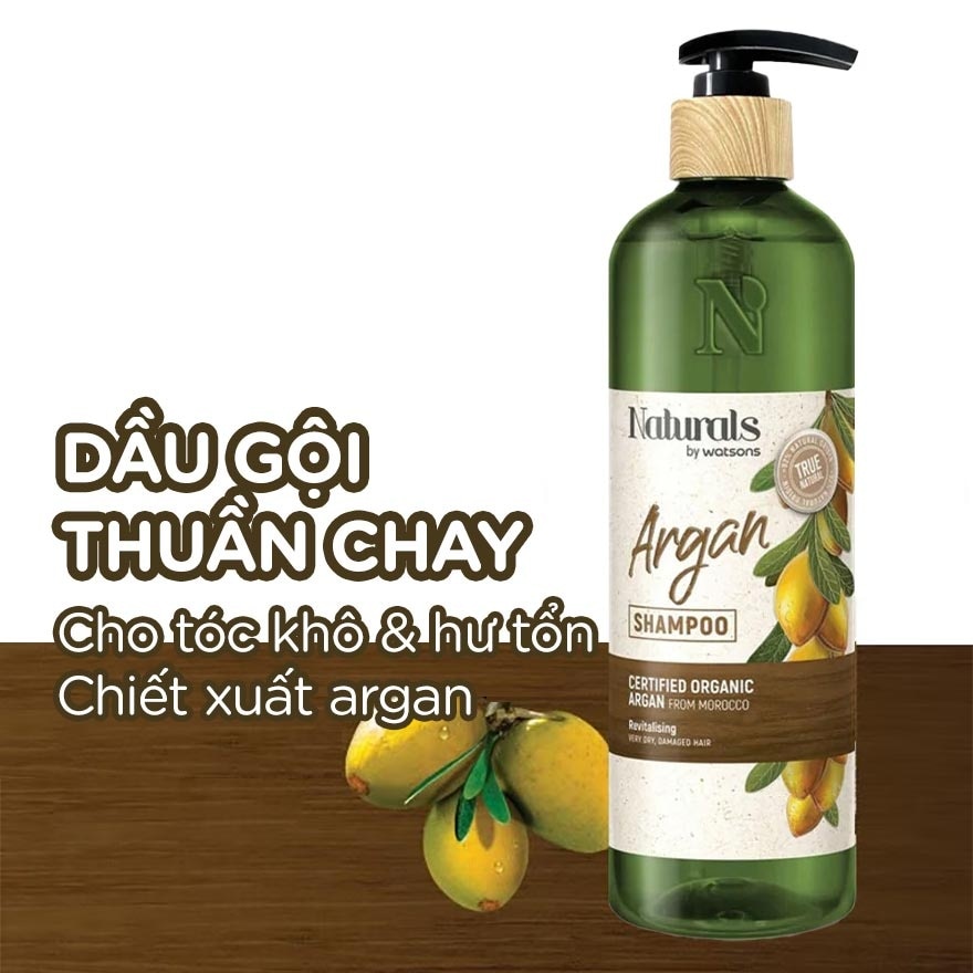 True Natural Argan Shampoo 490ml