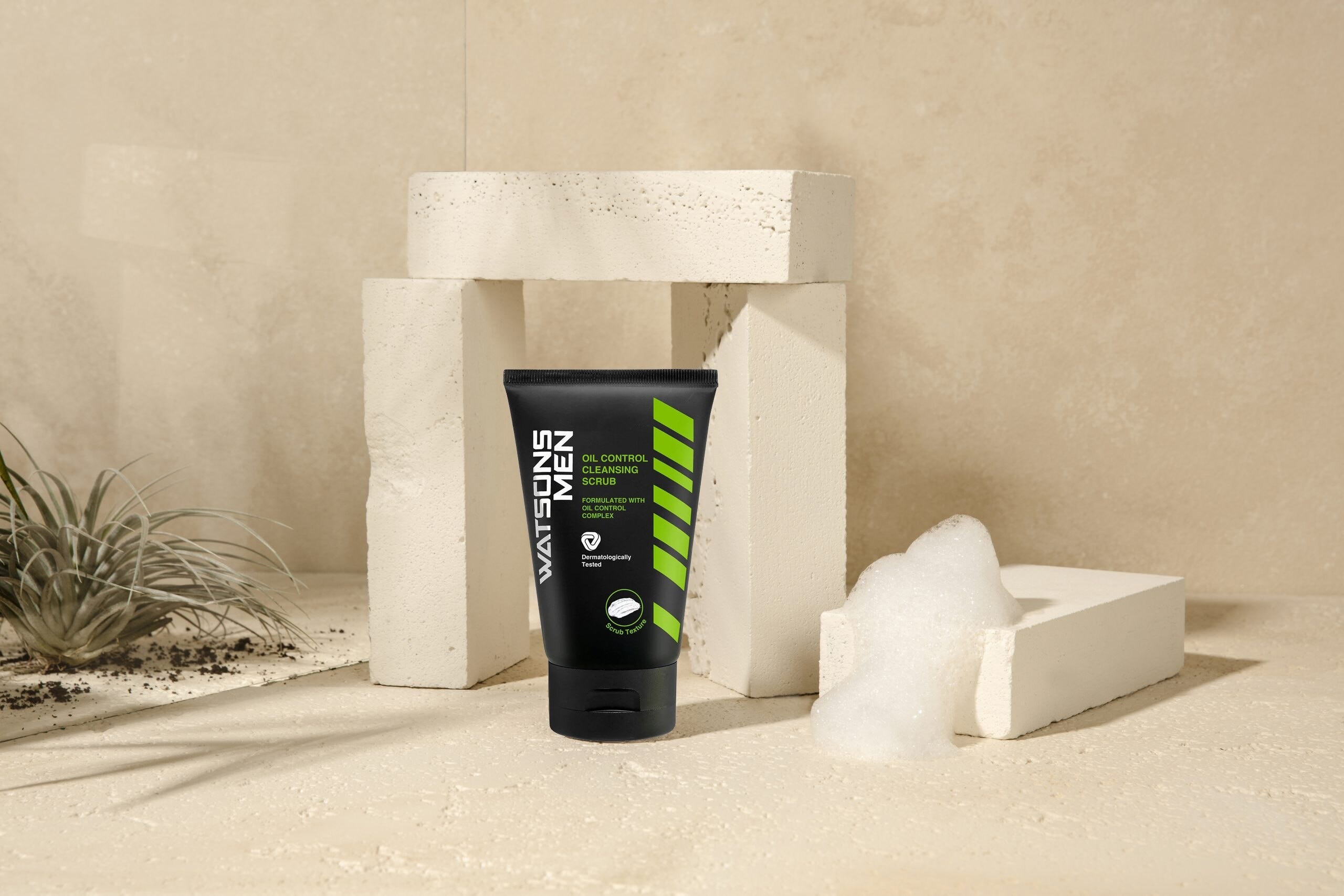 Men Oil Control Cleansing Scrub 10 Miếng