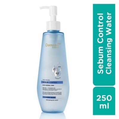 DERMACTION PLUS BY WATSONS Nước Tẩy Trang Dermaction Plus By Watsons Vita-Micellar Sebum Control Cleansing Water 250ml