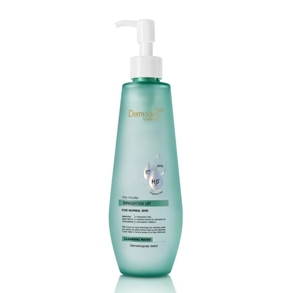 Nước Tẩy Trang Dermaction Plus By Watsons Vita-Micellar Brighten Up Cleansing Water 250ml