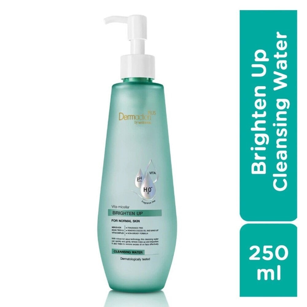 Nước Tẩy Trang Dermaction Plus By Watsons Vita-Micellar Brighten Up Cleansing Water 250ml