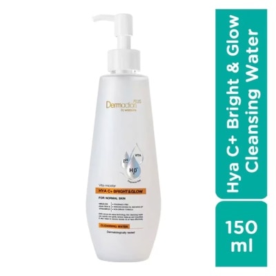 DERMACTION PLUS BY WATSONS Nước Tẩy Trang Dermaction Plus By Watsons Vita-Micellar Hya C+ Bright & Glow Cleansing Water 250ml