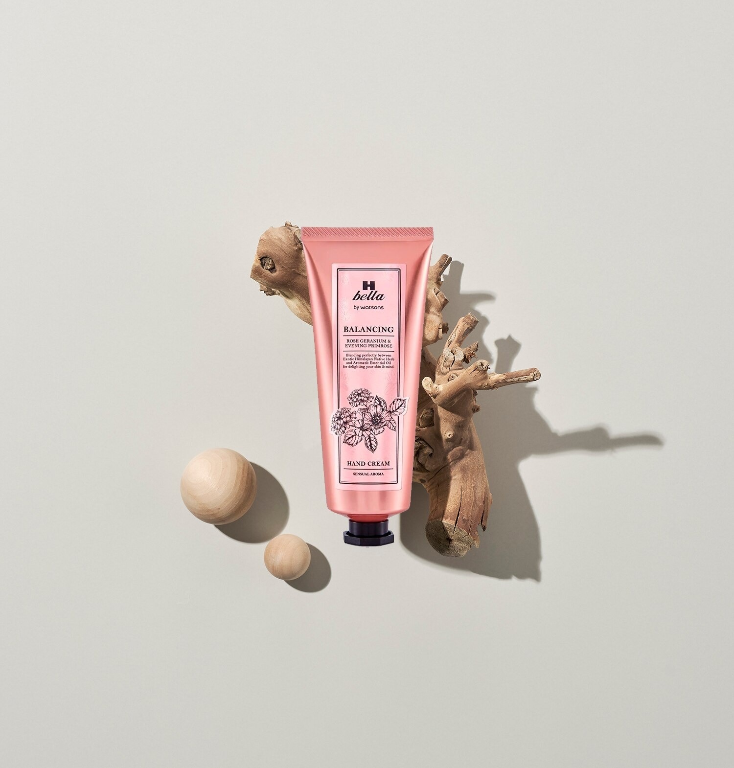 Balancing Rose Geranium & Evening Primrose Hand Cream 80ml