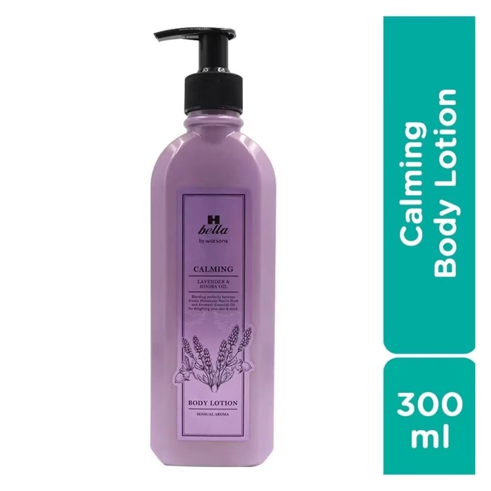 Sữa Dưỡng Thể H Bella By Watsons Calming Lavender & Jojoba Oil Body Lotion 300ml