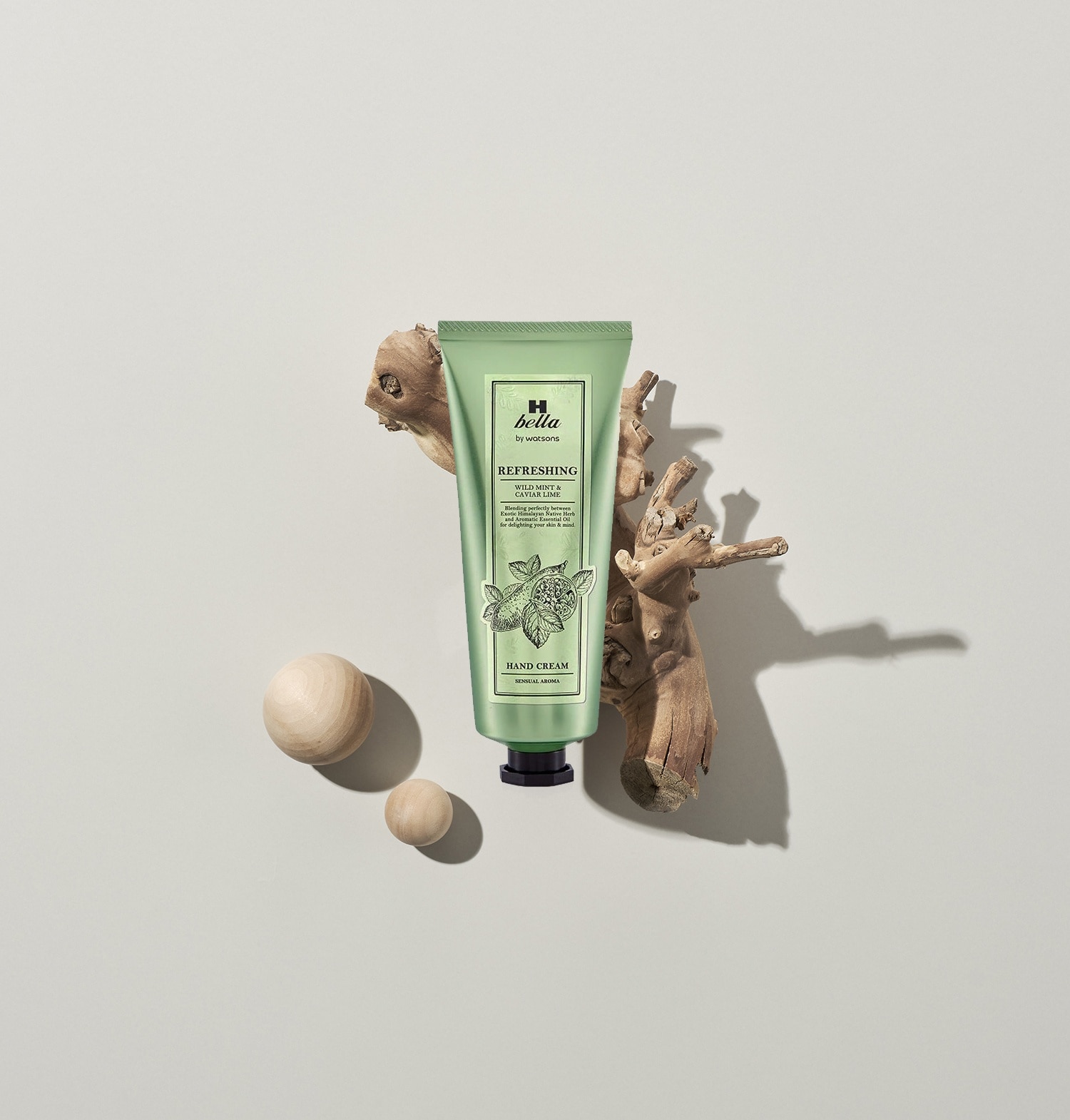 Refreshing Wild Mint & Caviar Lime Hand Cream 80ml