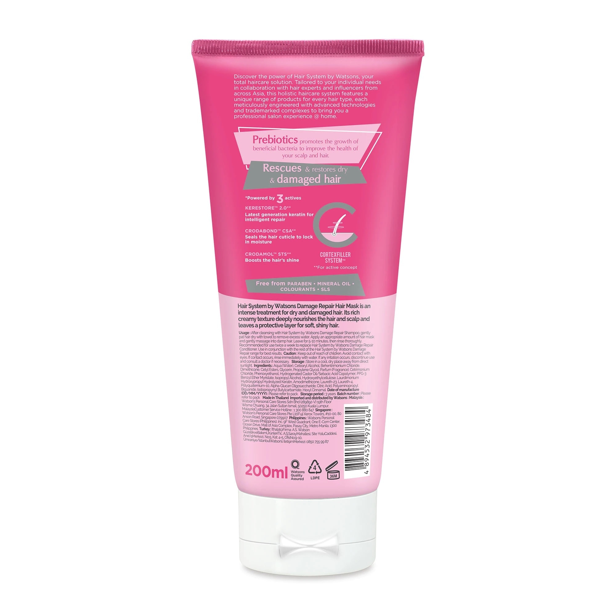 Damage Repair Hair Mask 200ml