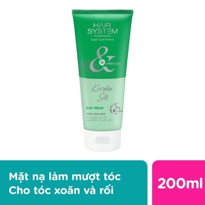 HAIR SYSTEM BY WATSONS Keratin Silk Hair Mask 200ml