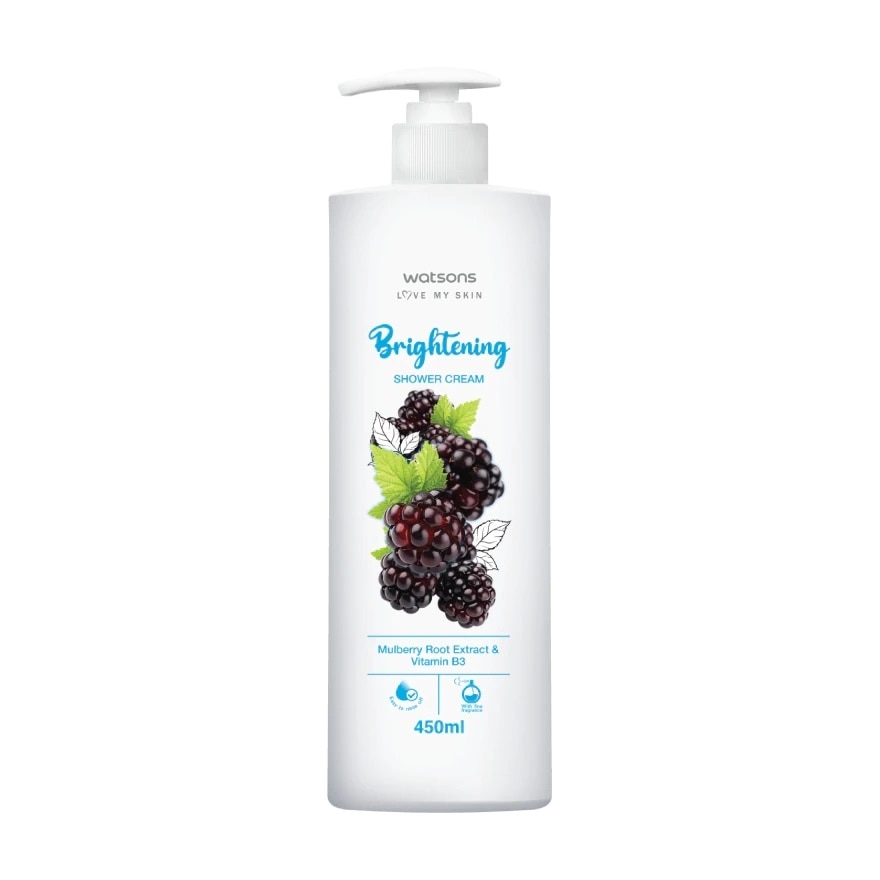 Brightening Shower Cream Mulberry Root Extract & Vitamin B3 450ml