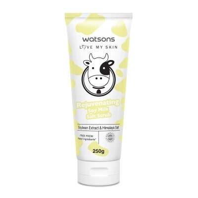 WATSONS Tẩy Tế Bào Chết Watsons Love My Skin Ngừa Lão Hóa Da Rejuvenating Soy Milk Salt Scrub 250g