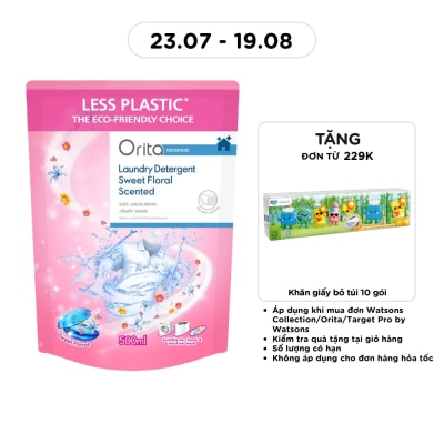 ORITA - Nước Giặt Orita Hương Hoa Ngọt Ngào Laundry Detergent Sweet Floral 500ml image