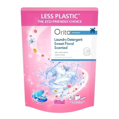 ORITA Laundry Detergent Sweet Floral Scented 500ml